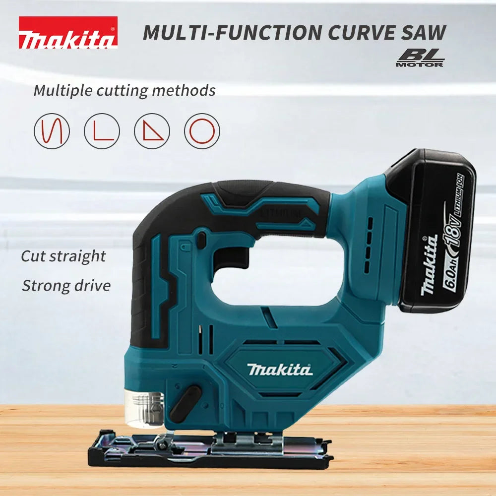 Makita DJV182Z 18V Brushless Jigsaw Electric Jig Saw with Cordless Barrel Handle No Battery Included 340W