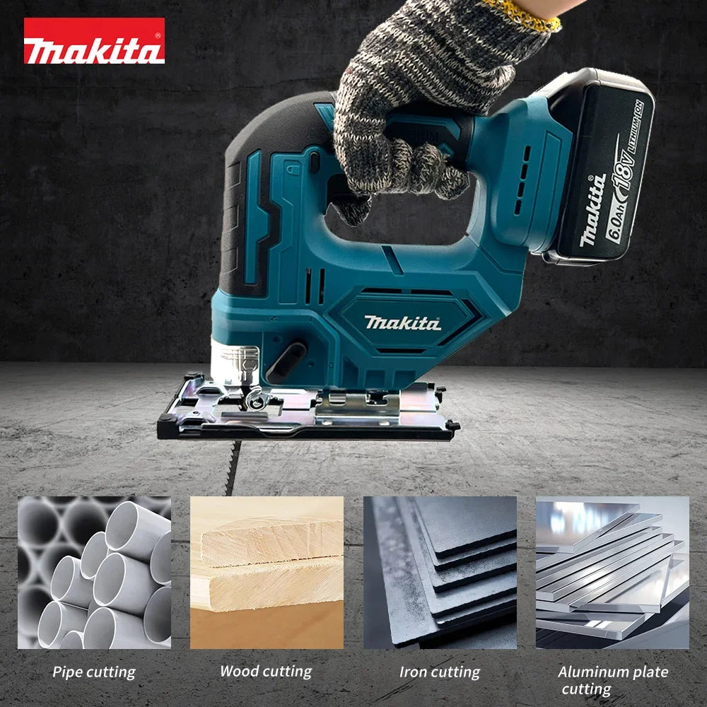 Makita DJV182Z 18V Brushless Jigsaw Electric Jig Saw with Cordless Barrel Handle No Battery Included 340W