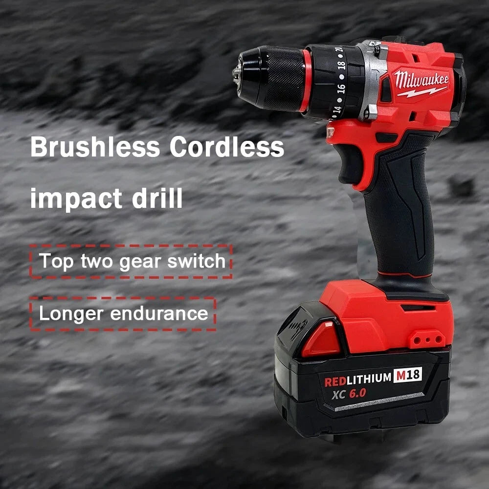Milwaukee 18V Brushless Cordless Impact Drill – 150N·m Torque | Body Only