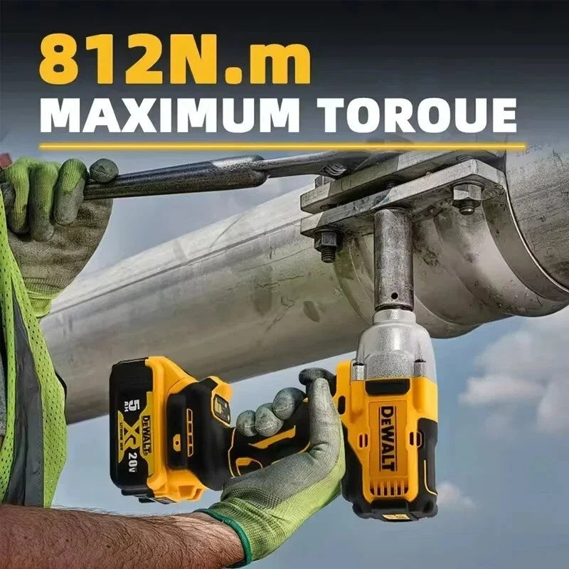 🔧 DEWALT DCF892 20V MAX XR® 1/2" Brushless Cordless Mid-Range Impact Wrench – Detent Pin Anvil (Tool Only)