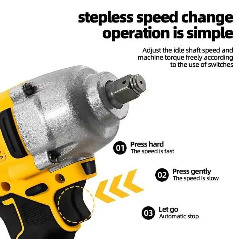 🔧 DEWALT DCF892 20V MAX XR® 1/2" Brushless Cordless Mid-Range Impact Wrench – Detent Pin Anvil (Tool Only)