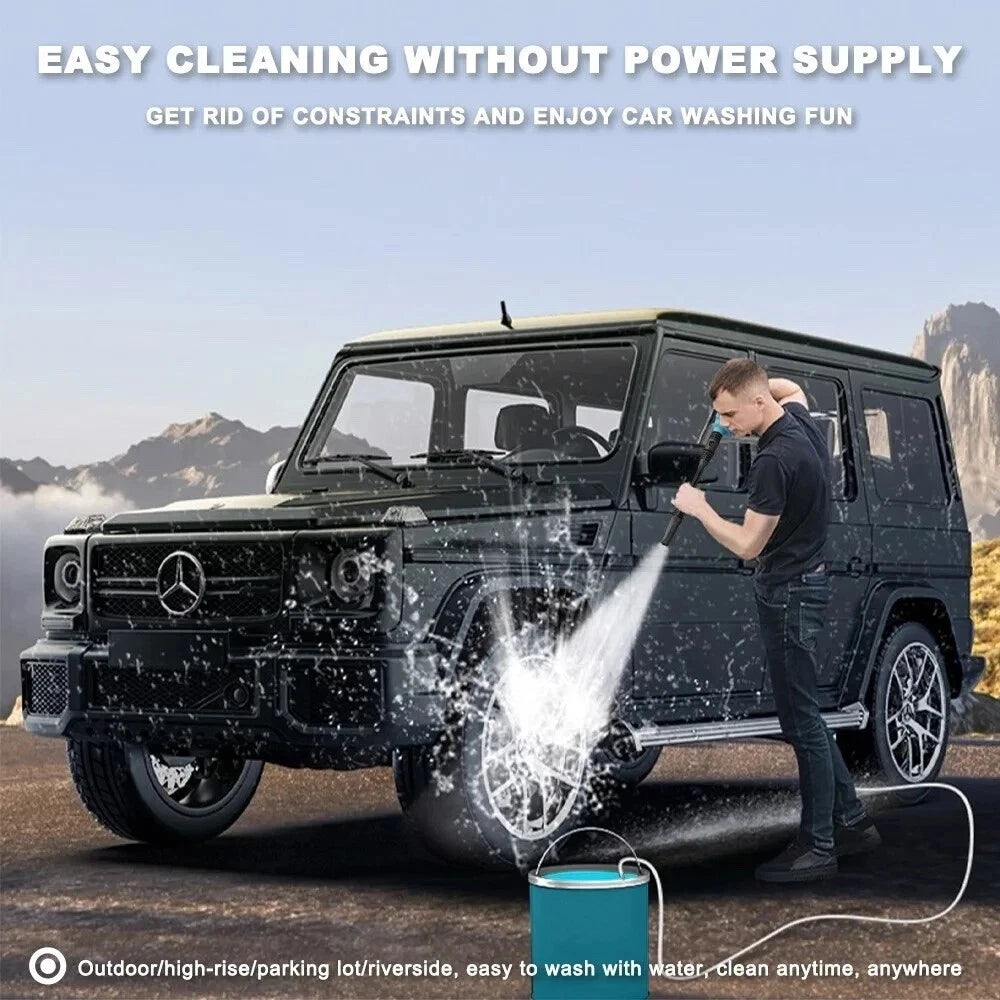 Cordless Pressure Washer Cleaner – Portable High Power Jet Washer with 2 Batteries & Charger