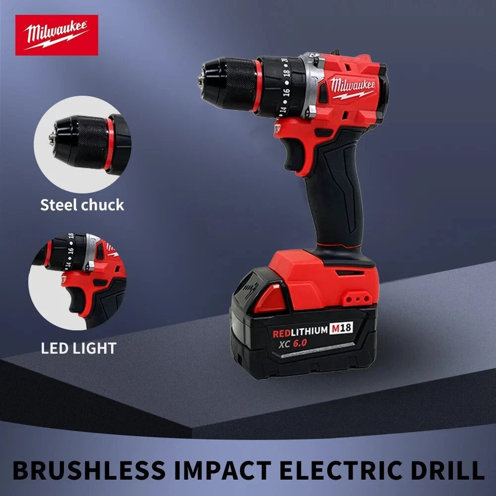Milwaukee 18V Brushless Cordless Impact Drill – 150N·m Torque | Body Only
