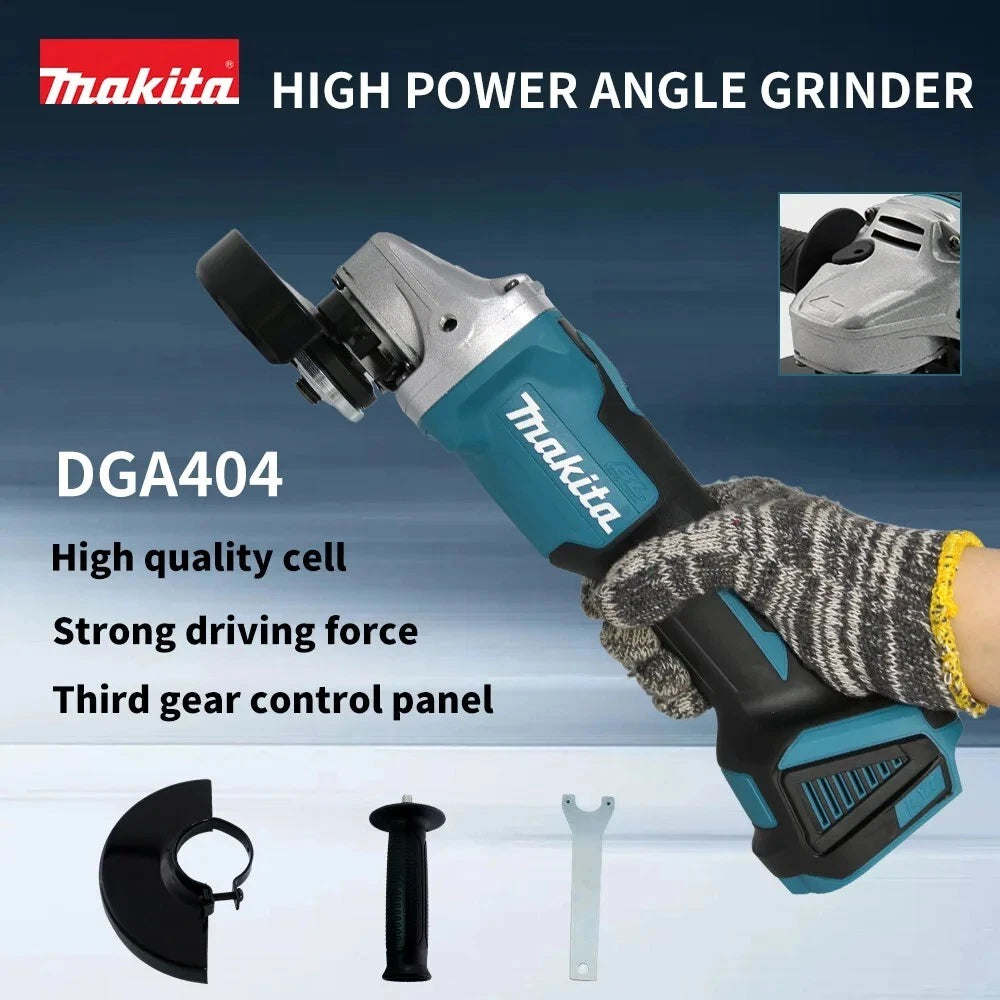 ⚙️ Makita DGA404 18V LXT Brushless 125mm Cordless Angle Grinder – Body Only