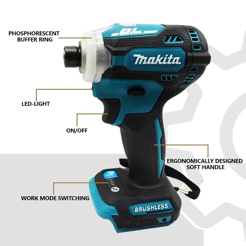🔩 Makita DTD171 18V LXT Brushless Impact Driver – Body Only