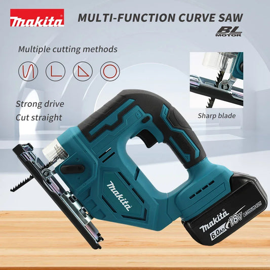 Makita DJV182Z 18V Brushless Jigsaw Electric Jig Saw with Cordless Barrel Handle No Battery Included 340W