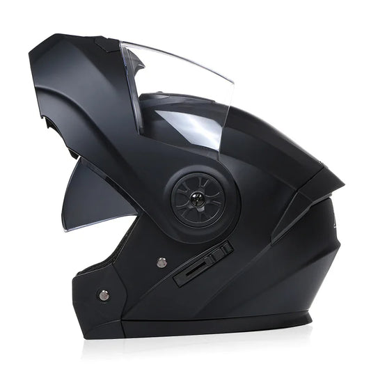 Bluetooth Motorcycle Full Face Helmet – Modular Flip-Up DOT Approved Helmet for Men & Women (Casco Moto)