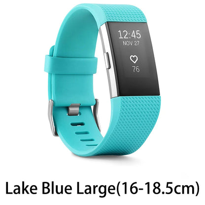 Fitbit Charge 2 smart wristband heart rate monitoring exercise pedometer fitness sleep call notification GPS IOS Android