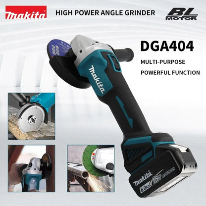 ⚙️ Makita DGA404 18V LXT Brushless 125mm Cordless Angle Grinder – Body Only