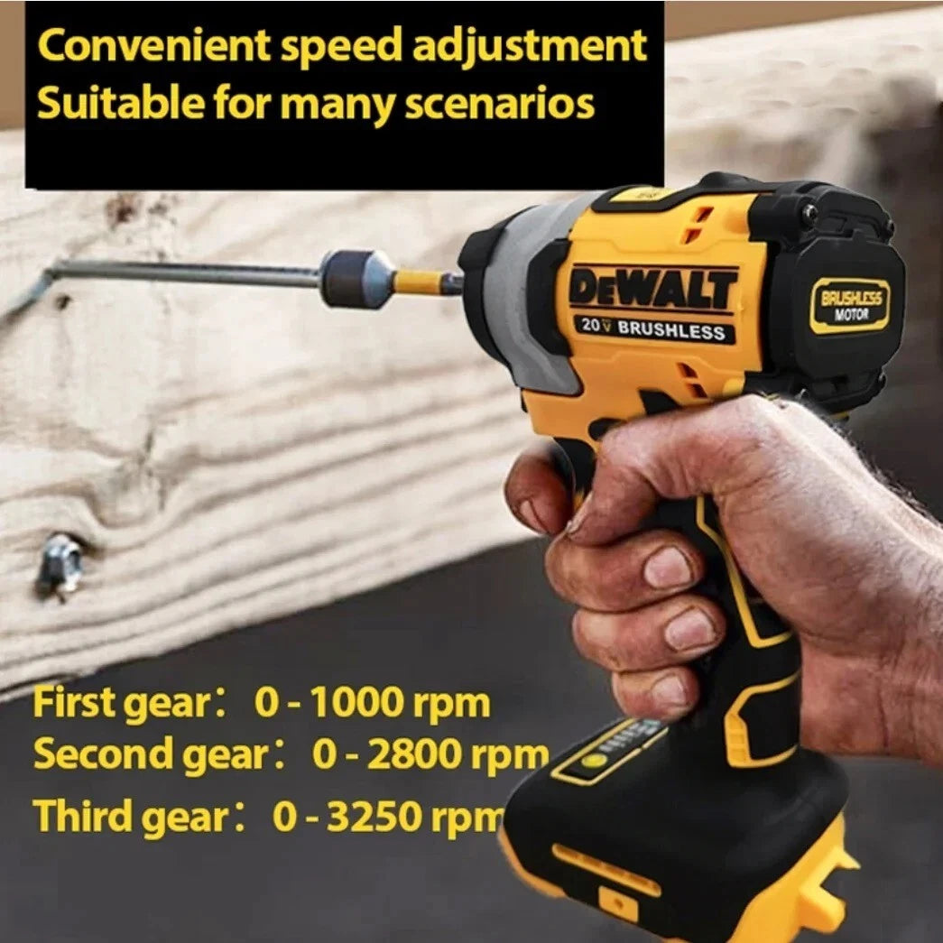 DeWalt DCF850N 20V XR Li-Ion Cordless Brushless Impact Driver – Bare Tool Only