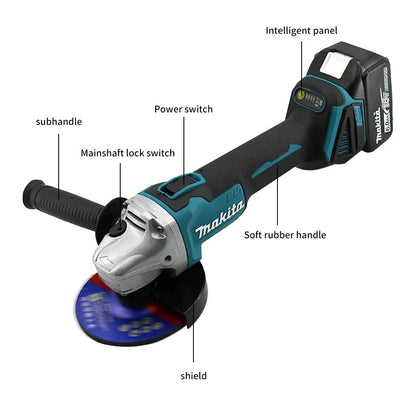 ⚙️ Makita DGA404 18V LXT Brushless 125mm Cordless Angle Grinder – Body Only