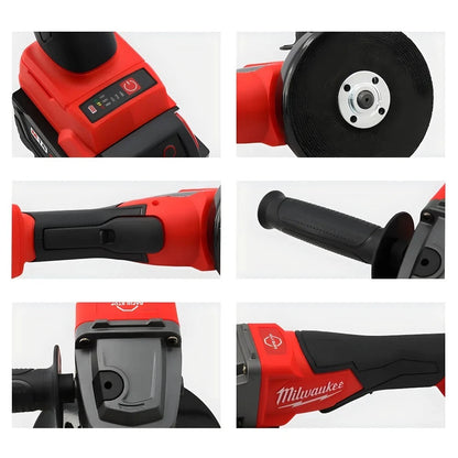 Milwaukee 18V Brushless Cordless Angle Grinder – 125mm/100mm | 3-Speed Variable Control (Tool Only)